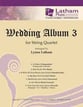 WEDDING ALBUM #3 STRING QUARTET PARTS cover